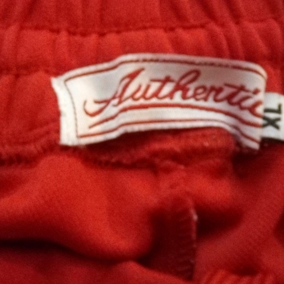 # 1 O - HIP HOP AUTHENTIC #16  SHORT SET 2 pc. XL RED/WHITE  LIKE NEW PRE-LOVED - Picture 11 of 11